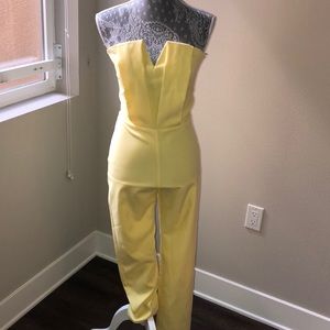 Zesty Lemon  Pant Romper